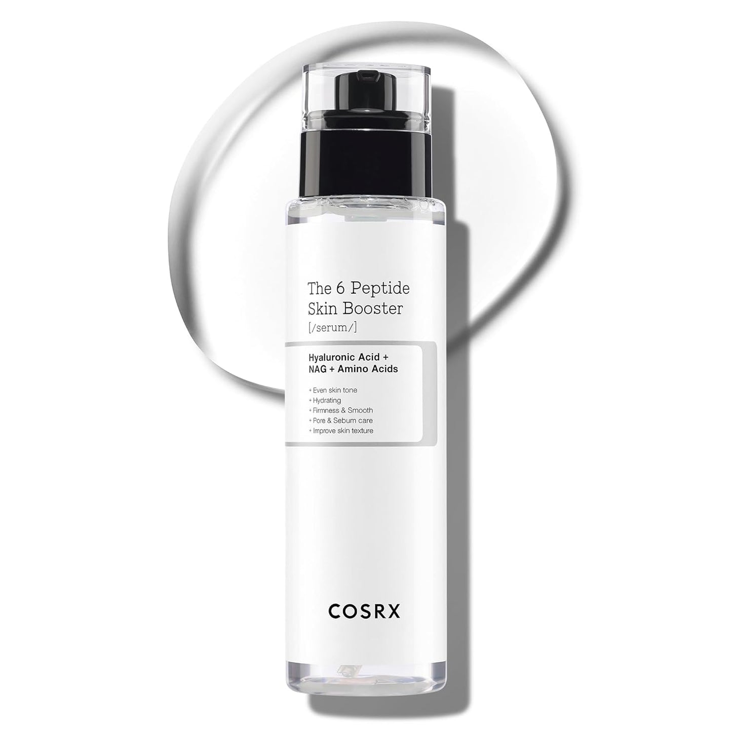 COSRX 6X Peptide Collagen Booster Toner Serum with Copper Peptides, Niacinamide & Hyaluronic Acid Skin Renewal Boosting Facial Essence for All Skin Types, Korean Skin Care, 150mL/5.07 Fl.Oz