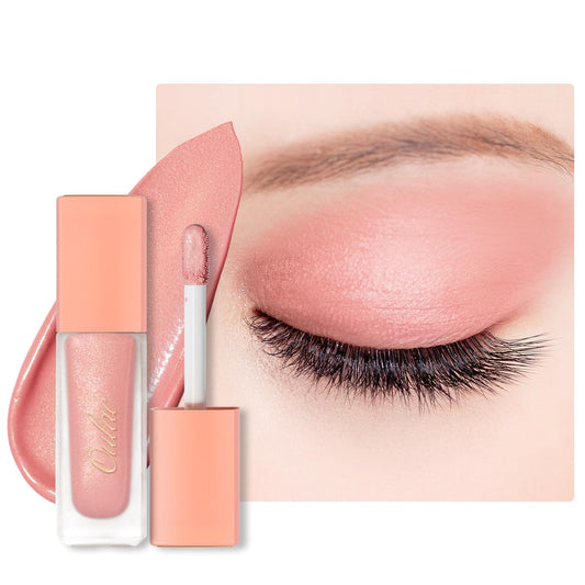 Oulac Matte Eyeshadow - Pink Liquid Eyeshadow Duo | Buildable, Smooth Eye Makeup, Wrinkle Resistant, Vegan, Cruelty-Free SA04 | alldaygood beauty