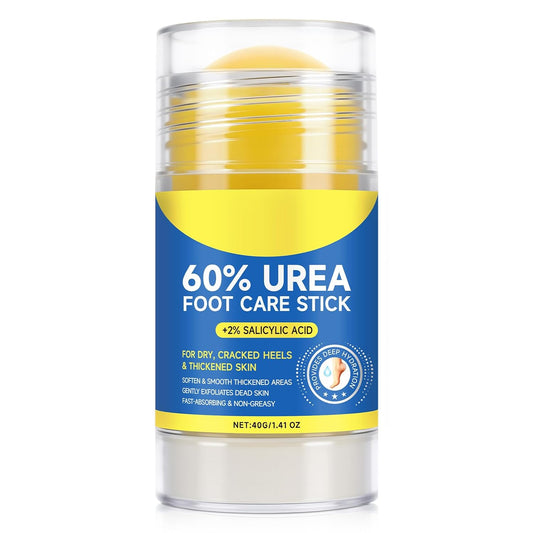 Foot Urea Cream, 60% Urea Cream for Feet Maximum Strength Repair Cracked Skin, Foot Moisturizer Nourish Cracking Rough Dry Heels, Feet Callus Remover Gel, 1.41Fl Oz | alldaygood beauty