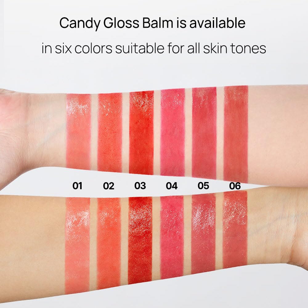 YNM Candy Gloss Balm (05 ROSY COZY, 3g) (+9 colors) K-beauty, Tinted, Color Lipstick Balm, Glossy, Moisture, korean, Jelly lips, Non-Sticky and Long-lasting