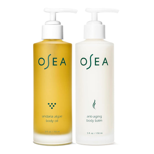 OSEA Body Moisturizing Duo - Undaria Algae™ Body Oil & Anti-Aging Body Balm | alldaygood beauty