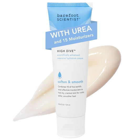 Barefoot Scientist High Dive Intensive Hydration Foot Therapy Cream, Specialized Moisture for Dry Feet and Cracked Heels | alldaygood beauty