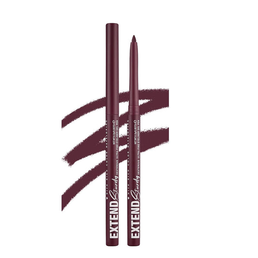 Burgundy Eyeliner Pencil Waterproof Retractable Eyeliner Burgundy Smudge-proof Hypoallergenic (07#)