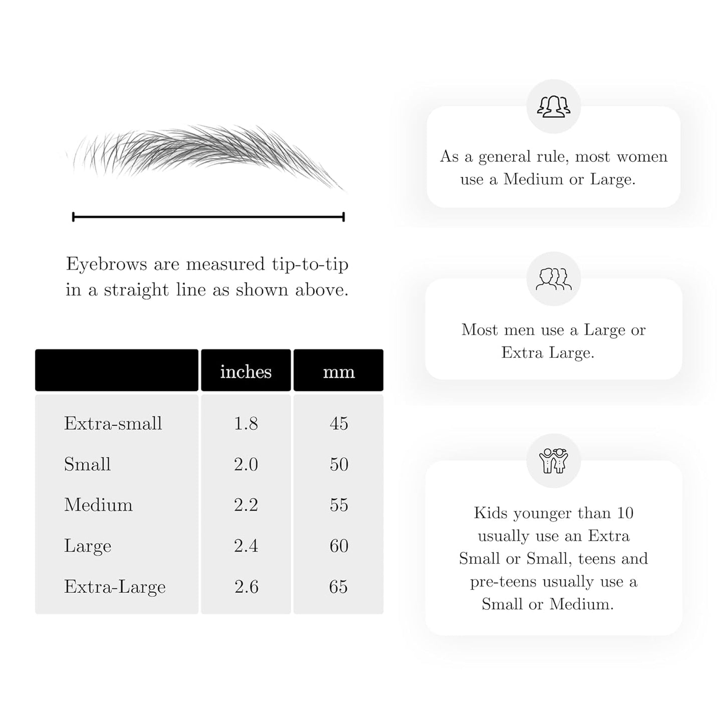 (10 pairs) Medium Blonde Temporary Eyebrow Tattoo - Large Size - Waterproof & Smudgeproof - Everyday Brow Style Eyebrow Stickers - Sheet Lasts up to 30 Days - Won't Work on Existing Brows