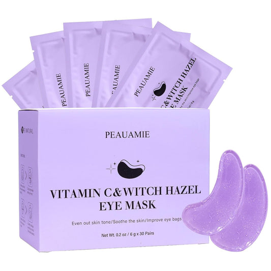 Under Eye Patches with Vitamin C and Witch Hazel Eye Mask for Dark Circles and Puffiness,Face Mask Skin Care Products 30 Pairs | alldaygood beauty