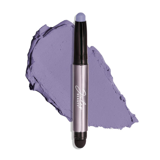 Julep Eyeshadow 101 Cream-to-Powder Waterproof Shadow Stick – Periwinkle Matte – Long-Lasting, Crease-Proof, Light Blue Purple Matte Cream Eyeshadow with Built-in Smudger | alldaygood beauty