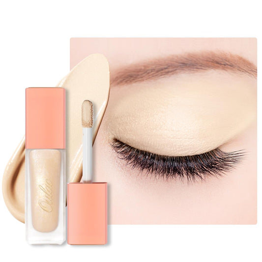 Oulac Matte Eyeshadow Nude Liquid Eyeshadow Eye Shadow Base| Long-Lasting, Full Coverage, Blendable & Smudge-Proof Formula| Vegan & Cruelty-Free Eye Makeup for Natural & Everyday Looks SA02 | alldaygood beauty