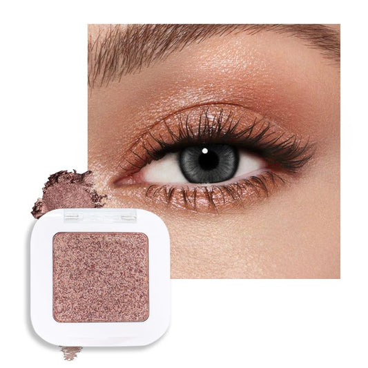 Glittler Singe Eye Shadow Palette Makeup, Amber Rush Brown Sparkle Monochrome Eyeshadow, Mini Singe Pressed Pigmented Waterproof Sombras Para Ojos, Vegan, Talc, Paraben & Cruelty Free, 21 | alldaygood beauty
