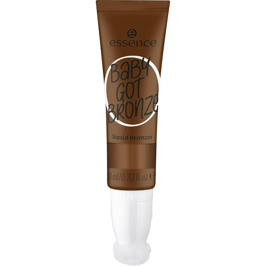 essence | Baby Got Bronze Liquid Bronzer | Lightweight, Buildable, Natural Finish with Sponge Applicator| Vegan & Cruelty Free (40 | Tan-Tastic) | alldaygood beauty