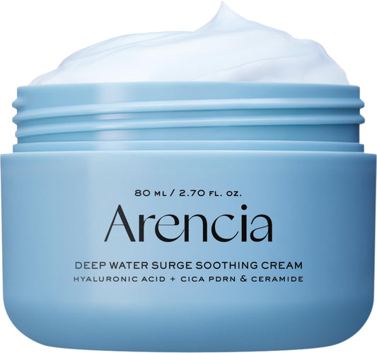 Deep Water Surge Soothing Cream, 2.70 fl oz, with Hyaluronic Acid, Cica PDRN and Ceramide | alldaygood beauty