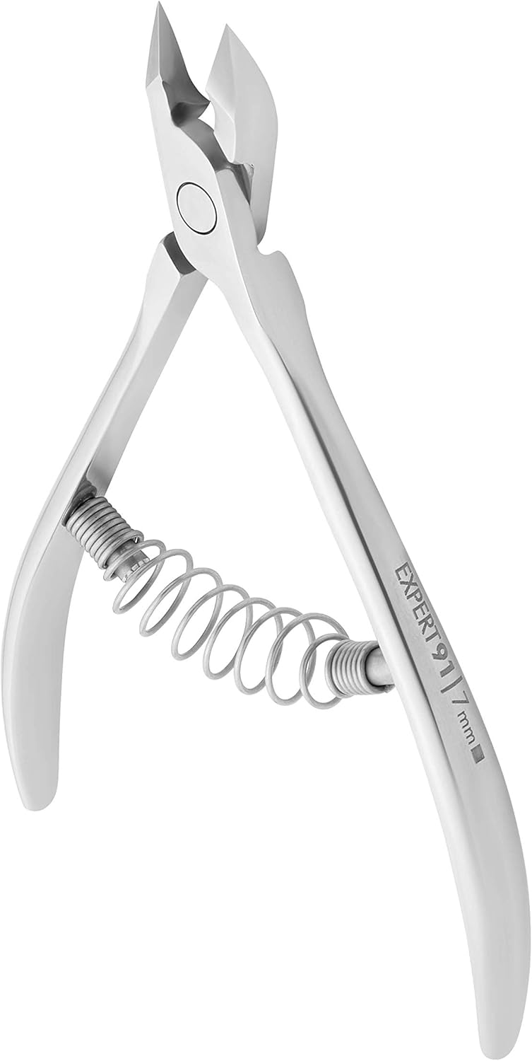 STALEKS PRO Expert 91 7mm Professional Cuticle Nippers – Stainless Steel Skin Nippers for Manicure