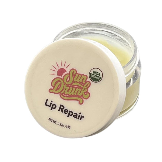 All Natural Lip Balm Hydrating - 0.5 oz Moisturizing Lip Repair for Dry Cracked Lips, Chapped Lips Moisturizer for Women with Shea Butter, Antioxidants & Plant-Based Oils, Certified Organic, Unscented