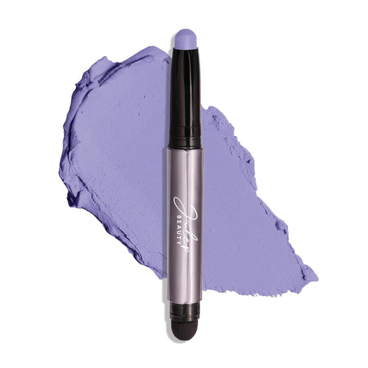 Julep Eyeshadow 101 Cream-to-Powder Waterproof Shadow Stick – Lavender Matte – Long-Lasting, Crease-Proof, Light Purple Matte Cream Eyeshadow with Built-in Smudger | alldaygood beauty