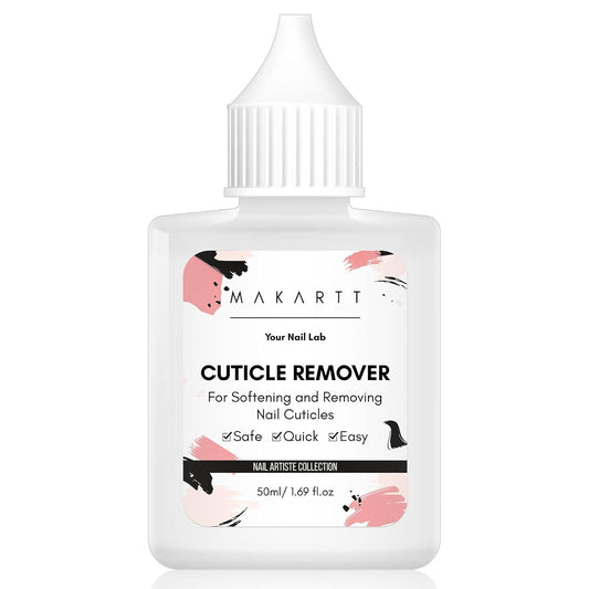 Makartt Cuticle Remover Liquid, 50ml Professional Instant Softener Cream for Dry Cuticles, Salon-Quality Nail Care Dissolver for Manicure & Pedicure Use | alldaygood beauty