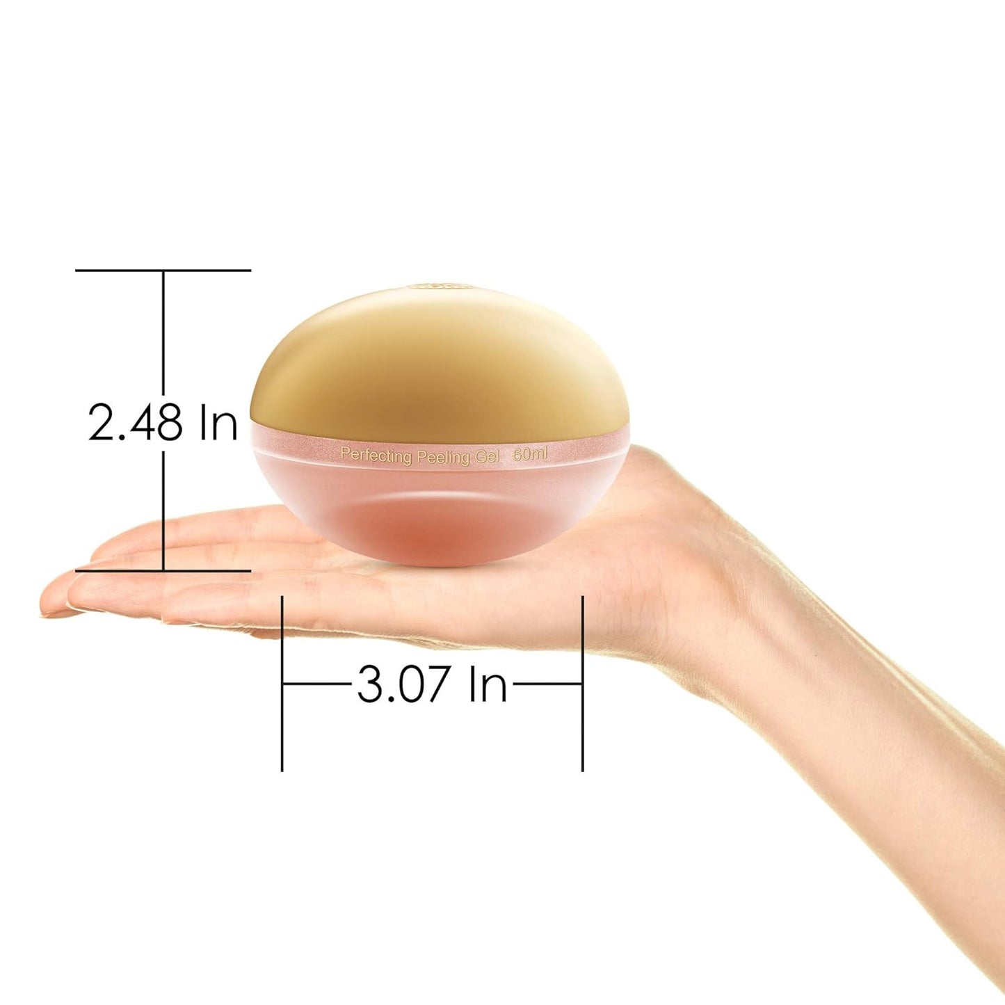 Premier Dead Sea Supreme Perfecting Peeling Gel for All Skin Types, 2.04 FL OZ