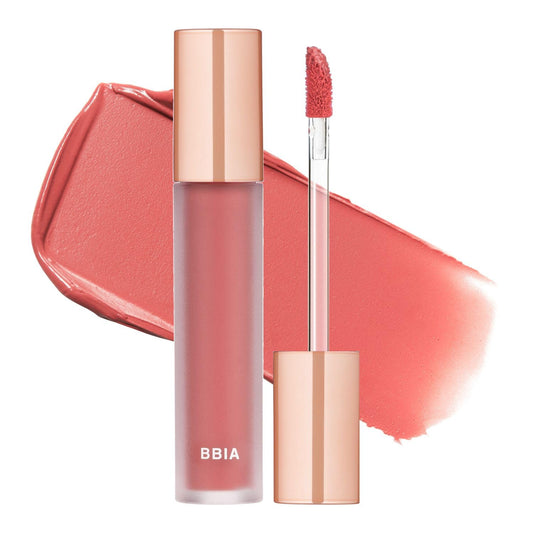 BBIA Last Velvet Tint - Soft & Creamy Matte Finish Lip Stain, Blur Effect with Velvety Texture, Long-Lasting, High Pigment, Lightweight, Non-Drying, Vegan, Korean Lip Makeup (V16 MORE GRACEFUL)