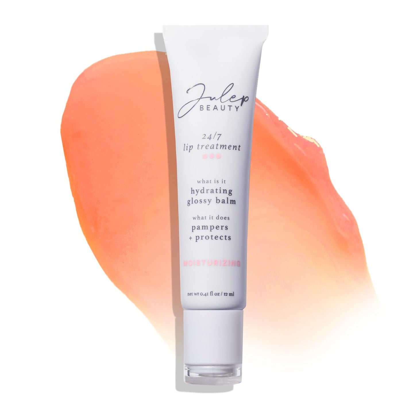 Julep 24/7 Lip Treatment – Hydrating & Glossy Lip Balm and Lip Sleeping Mask with Shea Butter – Moisturize, Protect & Soothe – Vegan & Cruelty-Free - Heart of Glass