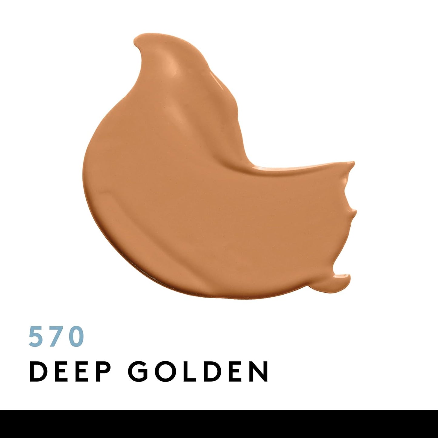 COVERGIRL Clean Matte Liquid Foundation, Deep Golden 570, Pack of 1