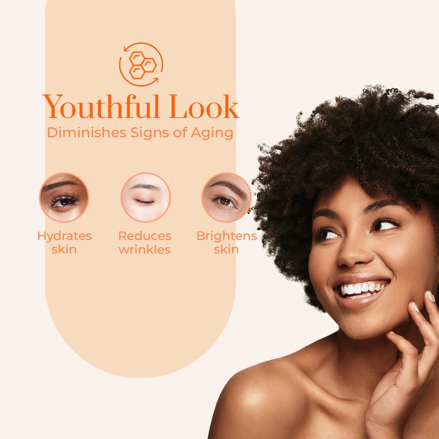 Vitamin C & Collagen Under Eye Patches 3 Pack - Diminishes Dark Circles & Puffiness, Anti-aging, Cooling & Soothing Eye Pads - Cruelty Free Korean Skincare