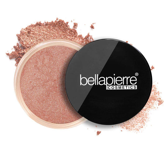 bellapierre Mineral Bronzer - Loose Powder | SPF Protection | Warms Skin Tone for a Sun-Kissed Look | Non-Toxic & Paraben Free - Peony - 0.3 Oz | alldaygood beauty