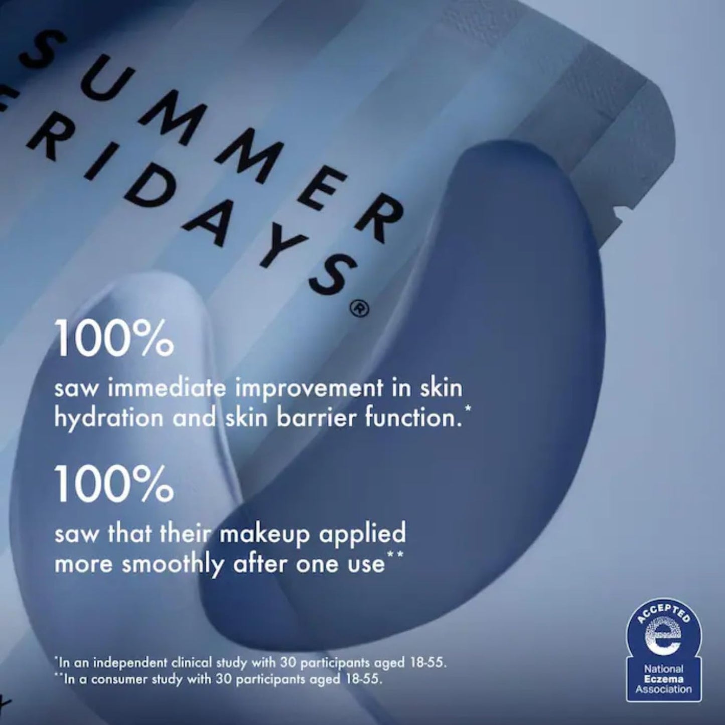 Summer Fridays Jet Lag Under Eye Patches - Hydrating & Depuffing Hydrogel Eye Masks with Caffeine & Peptides to Soothe & Refresh the Undereye Area (6 Pairs)