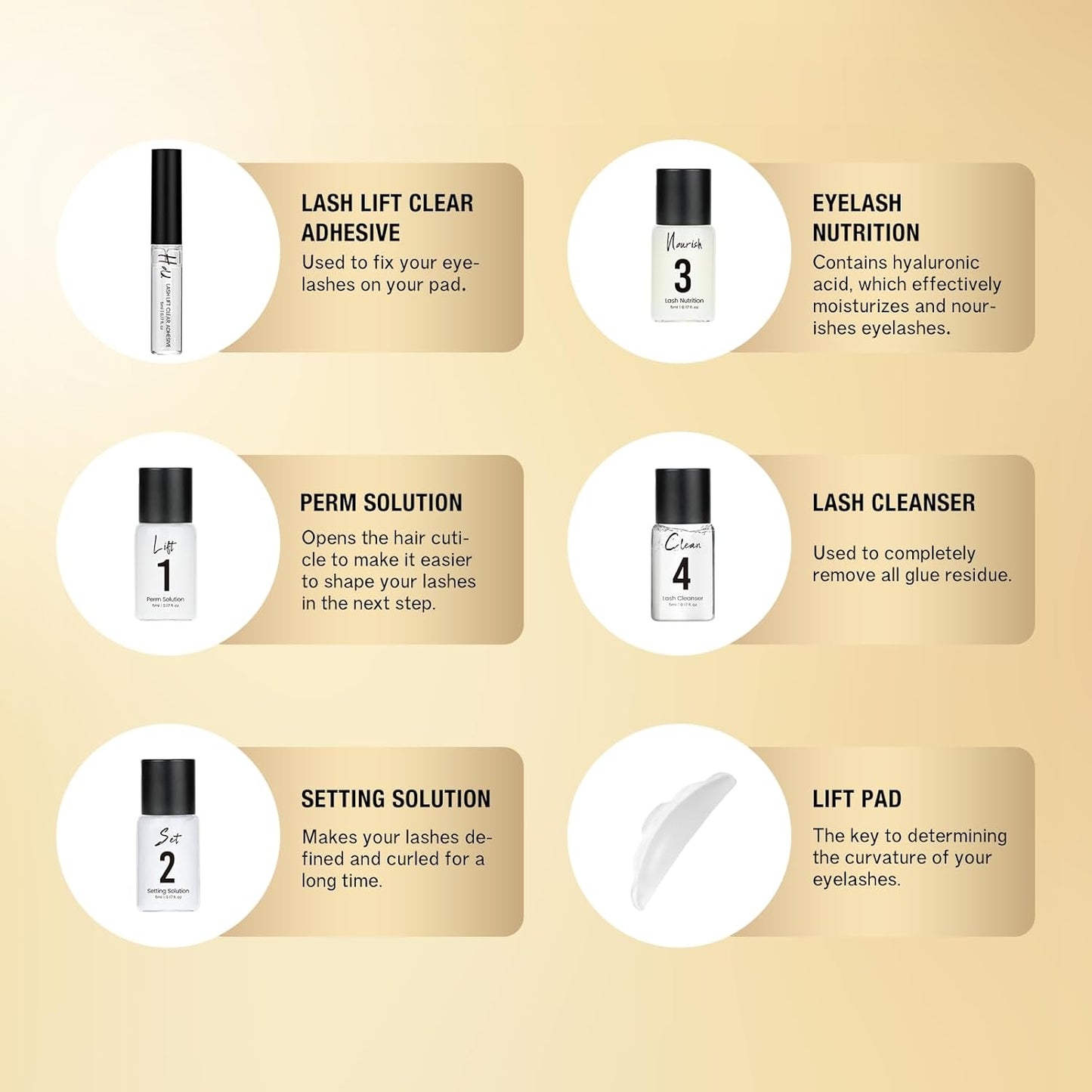 Lash Lift Kit & Brow Lamination Kit Professional Eyelash Perm Kit Semi-Permanent Lash Curling Perming With Detail Instruction Easy For Beginner Achieve Salon-Quality Lash Lift At Home