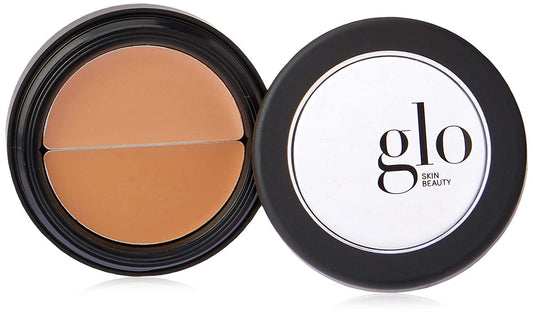 Glo Skin Beauty Under Eye Concealer Makeup with Duo Shades for Custom Blending - Corrects & Conceals Dark Circles & Redness - Buildable Longwearing Coverage (Natural) | alldaygood beauty