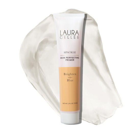 LAURA GELLER NEW YORK Spackle Primer - Brighten-n-Blur - Super-Size 2 Fl Oz - Mattifying Makeup Primer for Mature Skin | alldaygood beauty