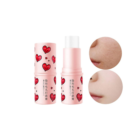 Invisible Pore Stick - Pore Eraser Waterproof Face Primer Makeup Base Oil-control Smooth Fine Lines Isolation Makeup Primer Pore Invisible Cream (1 Pack)