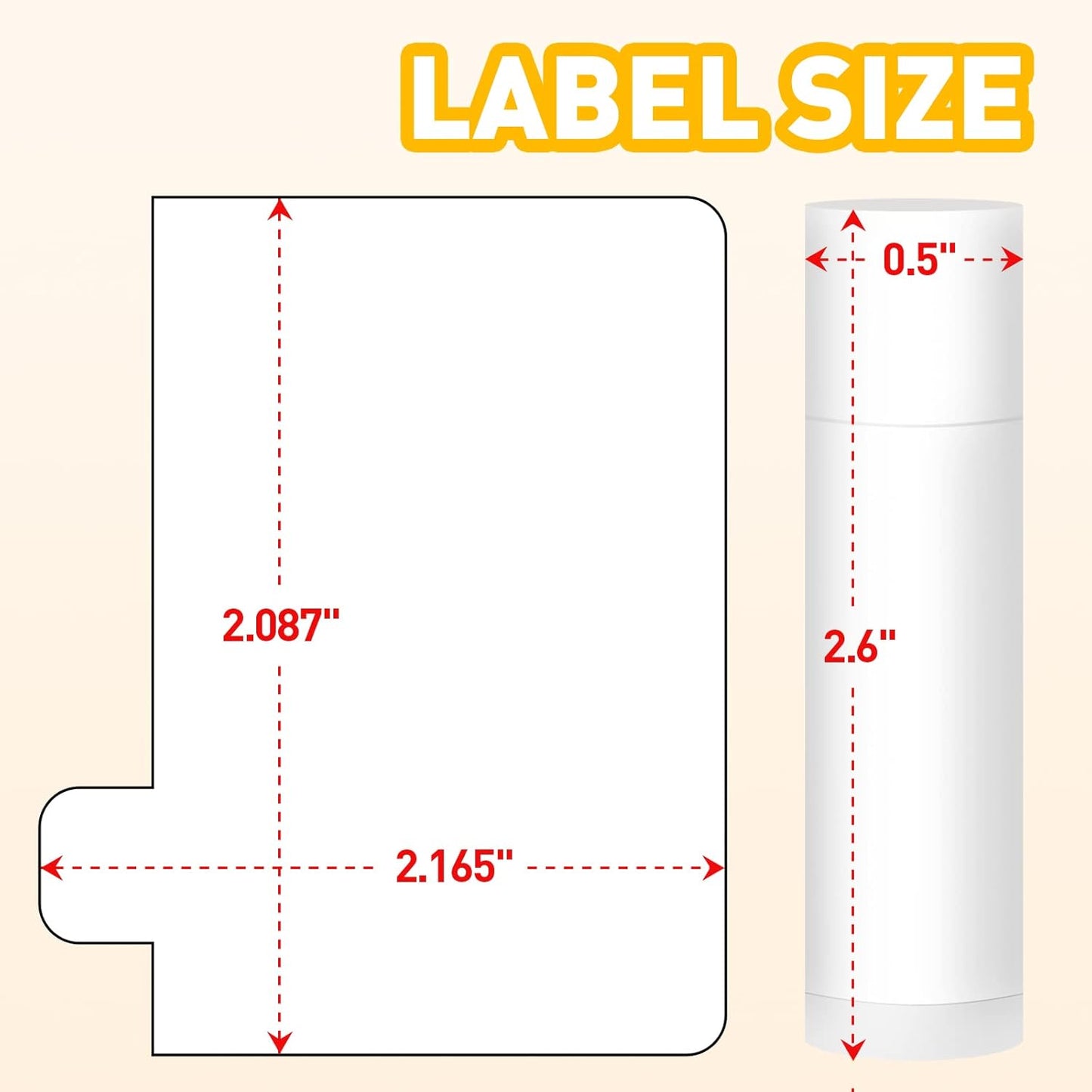 DMSKY Lip Balm Bulk Unlabeled 300 Pack, Custom Chapstick Bulk Natural Ingredients Vitamin E Shea Butter, Gift For Baby Shower & Wedding Favors