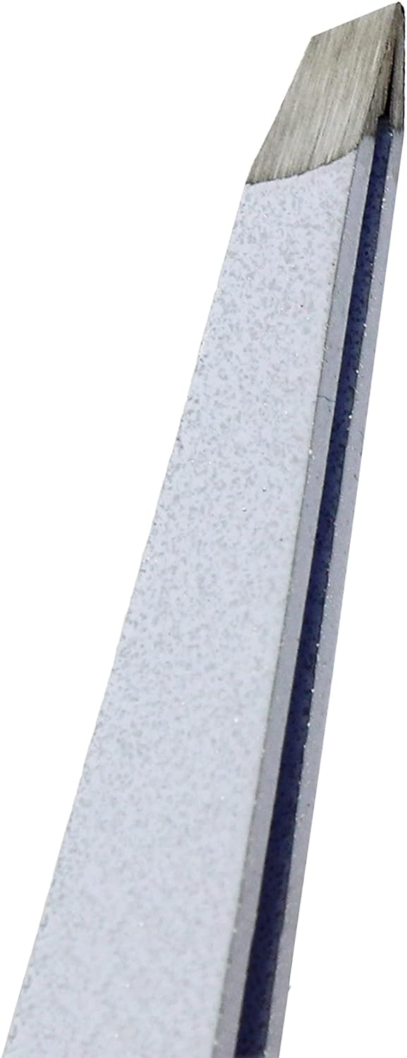 Amazon Basics Eyebrow Tweezers - Stainless Steel, 2 Pack