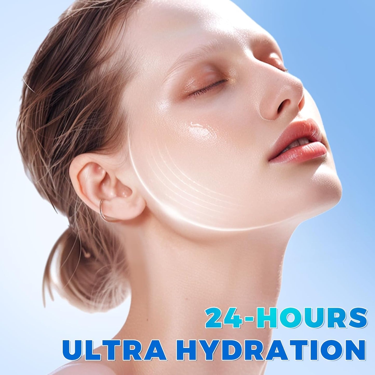 30pcs 3% Hyaluronic Acid Ultra Hydrating Serum, Anti-Aging Serum Intensive Hydration, improves skin texture, minimizes fine lines, improve dryness and dehydration for all skin types