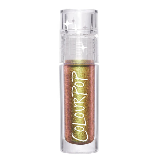ColourPop Chrome Liquid Eyeshadow - Color-Shifting Chrome Eyeshadow with Long-Lasting & Ultra-Pigmented Formula - See U Later (0.05 oz) | alldaygood beauty