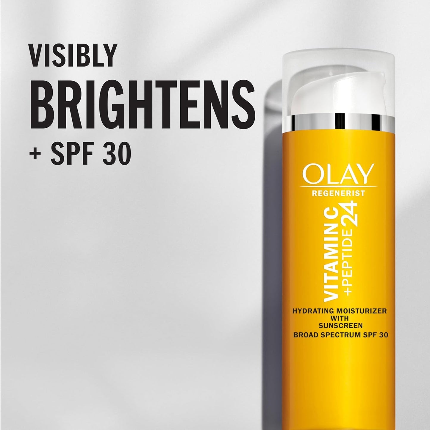 Olay Vitamin C Hydrating moisturizer with sunscreen, SPF 30, 1.7 Oz