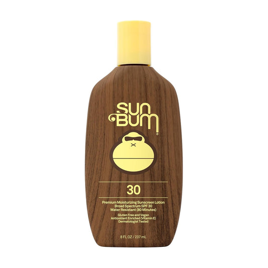 Sun Bum Original SPF 30 Sunscreen Body Lotion - Broad Spectrum Moisturizing Sunscreen with Vitamin E - Hawaii 104 Act Compliant (Made without Octinoxate & Oxybenzone) - 8 oz | alldaygood beauty