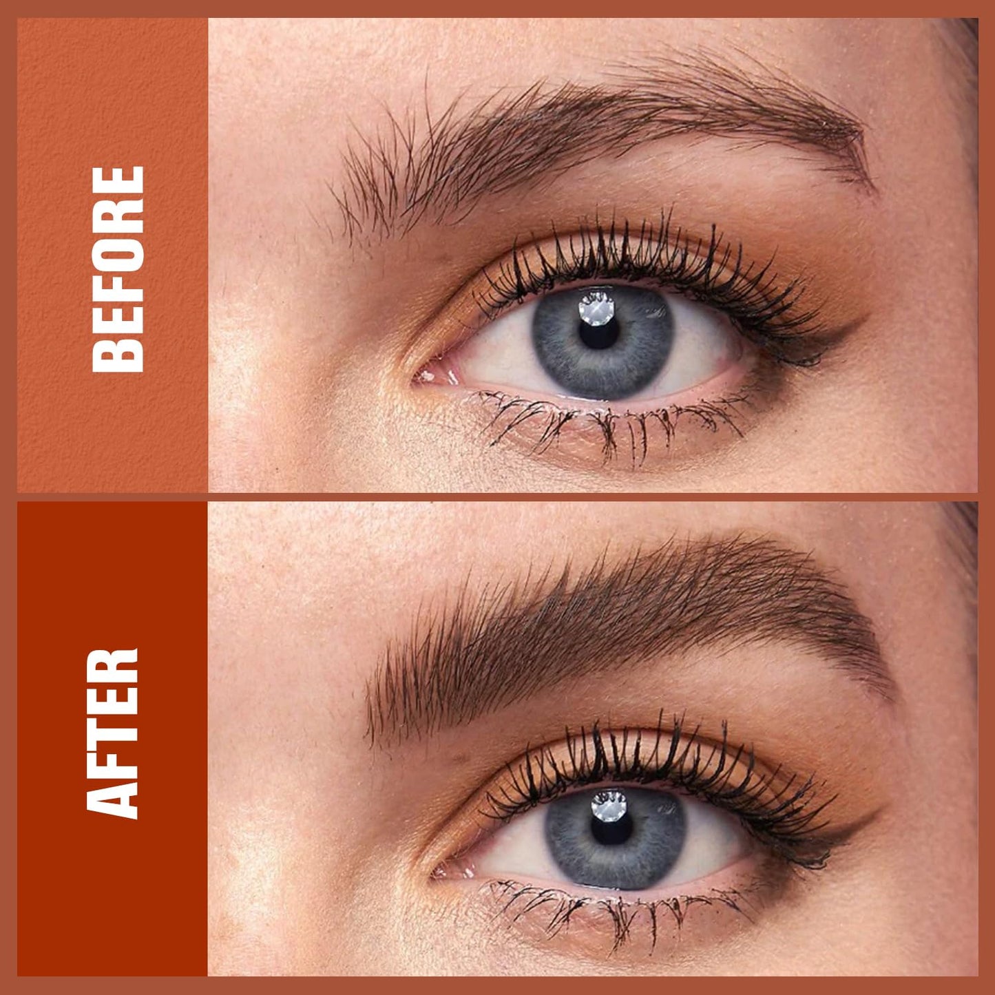 2-in-1 Microblading Eyebrow Pen, Dual-Ended Brow Pencil with 4 Tip and Ultra-Fine Tip,Waterproof Longer Lasting Eyebrow Pen,Microblade Eyebrow Pencil for Makeup Natural Hair-Like Brow (Dark Brown)