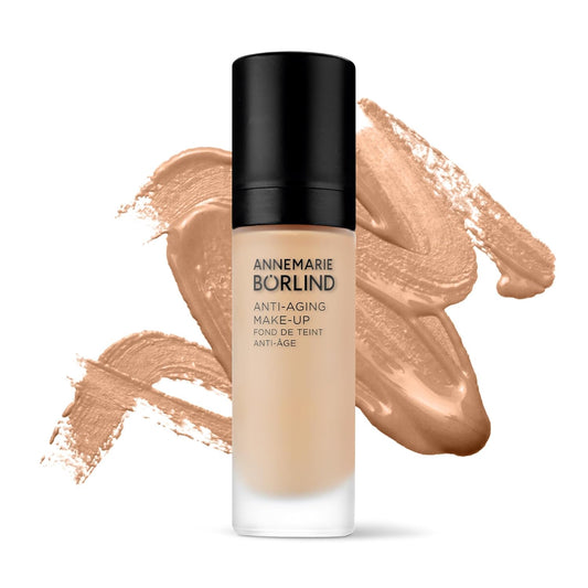 ANNEMARIE BÖRLIND - ANTI-AGING MAKE UP - bronze - smoothing, lifting & refining foundation, with natural ingredients, high coverage, 1.01 Fl. Oz. | alldaygood beauty