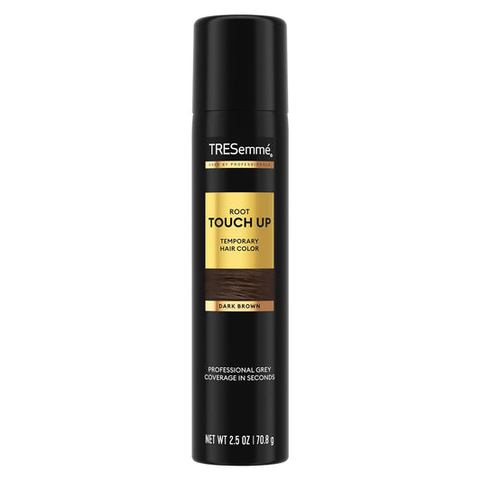 TRESemmé Temporary Hair Color Root Touch-Up Dark Brown Ammonia-free, Peroxide-free Root Cover Up Spray 2.5 Fl Oz