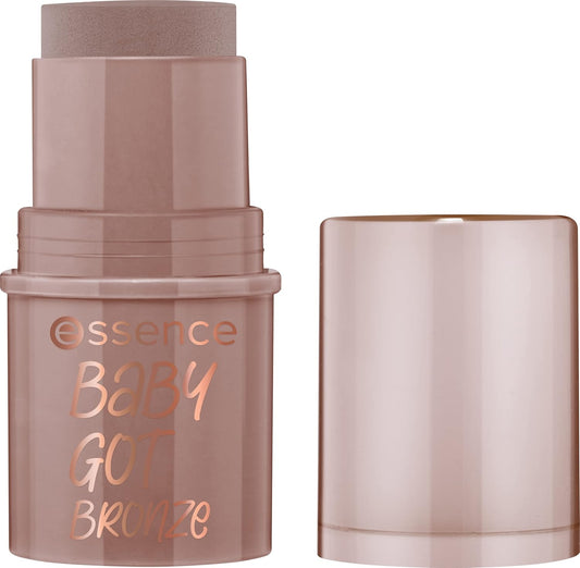 essence | Baby Got Bronze | Cream Bronzer Stick Easy to Apply & Blend | Vegan & Cruelty Free | Free From Gluten, Parabens, Preservatives, & Microplastic Particles (20 | Moon Dust) | alldaygood beauty