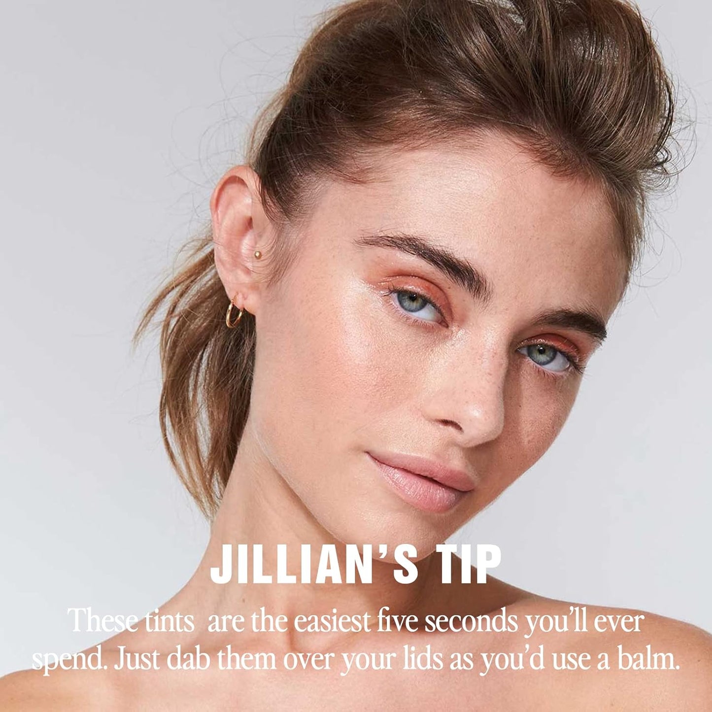Jillian Dempsey Lid Tint: Satin Cream Eyeshadow I Easy Application for a Natural Shimmer or a Layered Matte Finish I Peach
