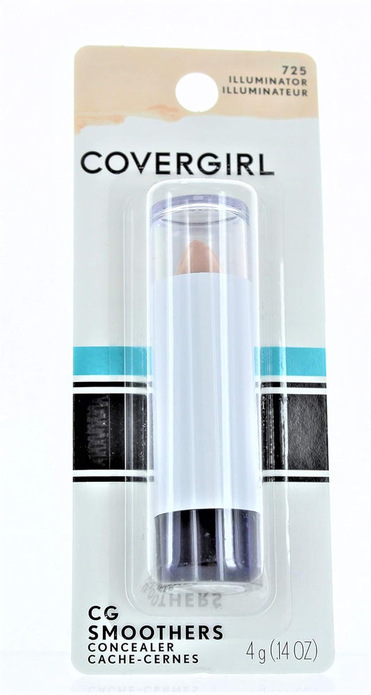 CoverGirl Smoothers Concealer, Illuminator [725] 0.14 oz (Pack of 4)