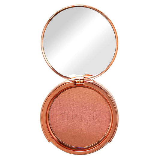 Live Tinted Huebeam Gradient Blushing Bronzer - Lightweight, Highly-Pigmented, Buildable & Blendable - Sunkissed, Glowy, Even Toned Skin Face Blush and Bronzer - Sahara Sunset