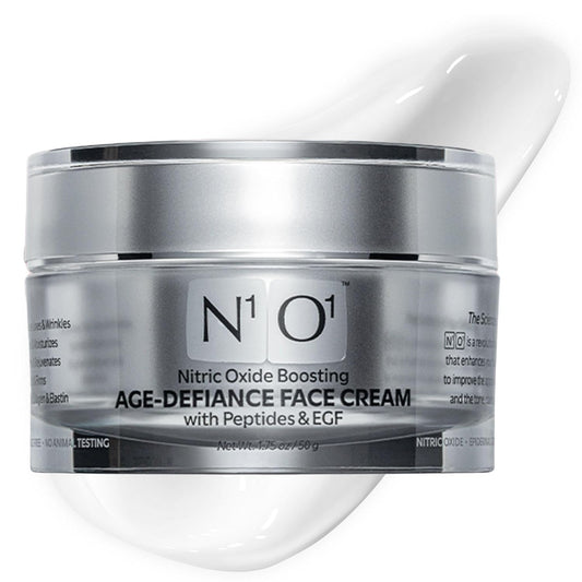 Moisturizer Face Cream - Day & Night Face Moisturizer with Nitric Oxide, Peptide Complex, Epidermal Growth Factor - Tightening & Firming Skin Care Products for Wrinkles, Dark Spots - 1.75 oz.