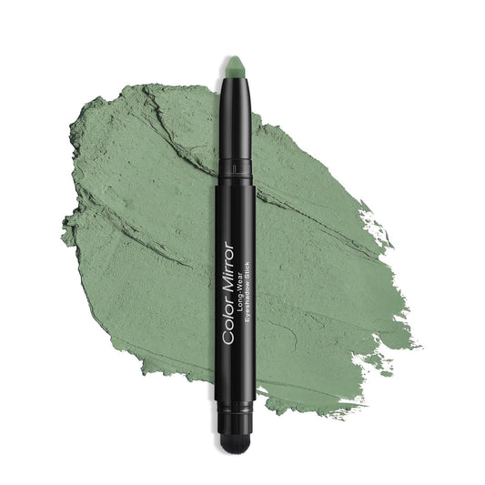 Longwear Cream Eye Shadow Sticks(36 Matte Avocado), Smudge-Proof, Waterproof Eyeshadow,Silky Formula Glitter With Makeup Brush,Green Eyeshadow Stick | alldaygood beauty