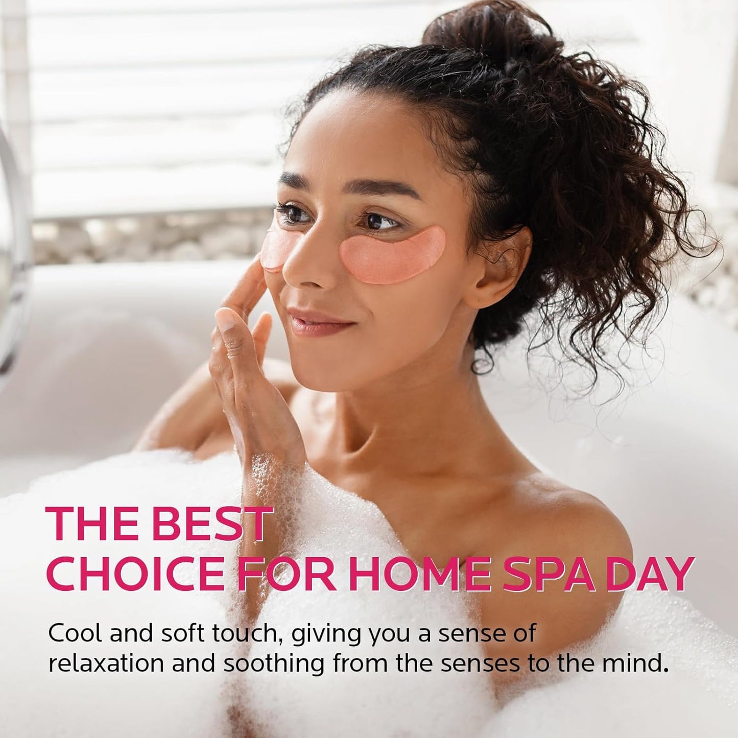 ZealSea 8 Pairs Under Eye Masks for Dark Circles and Puffy Eyes - Hydrating Eye Patches, Gel Eye Patches Eye Bags Treatment for Women - Cling to Eye Moisturizing Lighten Fine Lines