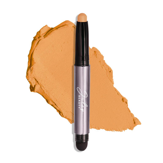 Julep Eyeshadow 101 Cream-to-Powder Waterproof Shadow Stick – Marigold Matte – Long-Lasting, Crease-Proof, Warm Golden Undertones Matte Cream Eyeshadow with Built-in Smudger | alldaygood beauty