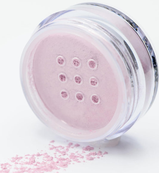 Glistening Carnation Light Bright Pale Pink Mineral Single Loose Powder Eyeshadow; Talc & Paraben Free, No Animal Testing & Cruelty Free | alldaygood beauty