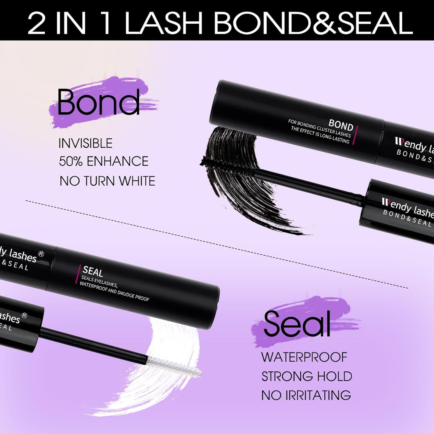 Lash Clusters Kit for Using at Home: Ultra-light, DIY, Natural, Fluffy, Wispy, Waterproof, Anime, Manga, Cat Eye, C Curl, 12-16mm, 60P+80P, Wendy, RT318