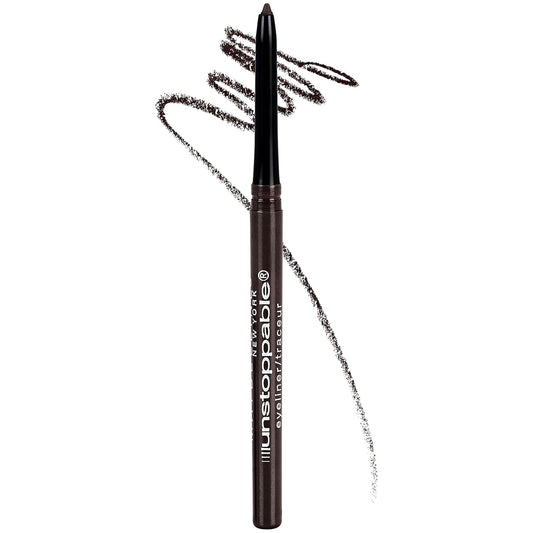 Maybelline Unstoppable Waterproof Mechanical Brown Eyeliner Pencil, Easy to Apply, Smooth Glide, Up to 24 Hour Wear, Espresso