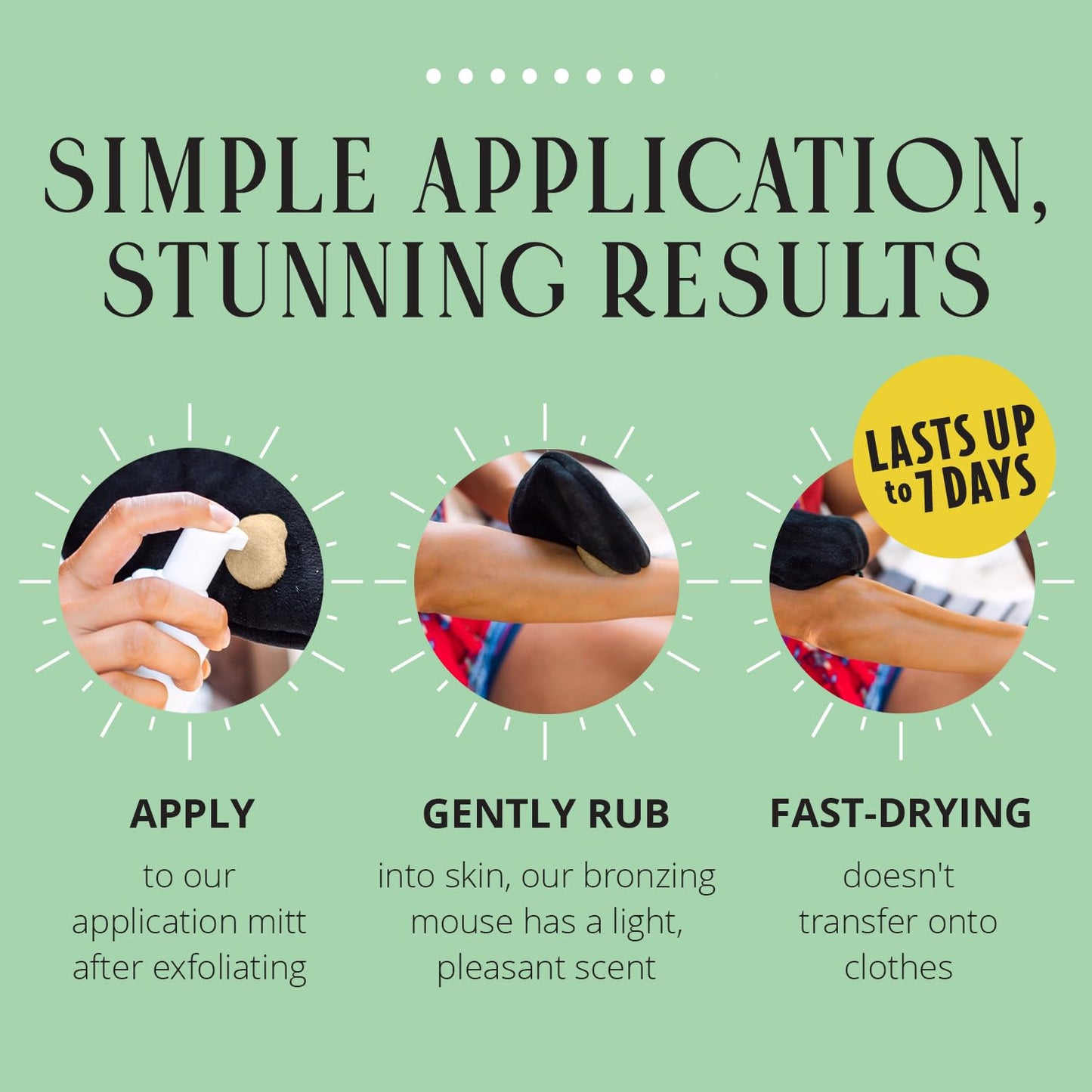 Skinerals Organic Self Tanner Mousse, Sunless Tanning Foam for Face & Body, Streak-Free, Quick-Drying, Long-Lasting Self Tan, 8 Oz, Californium